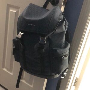 Michael Kors Black Backpack for Men